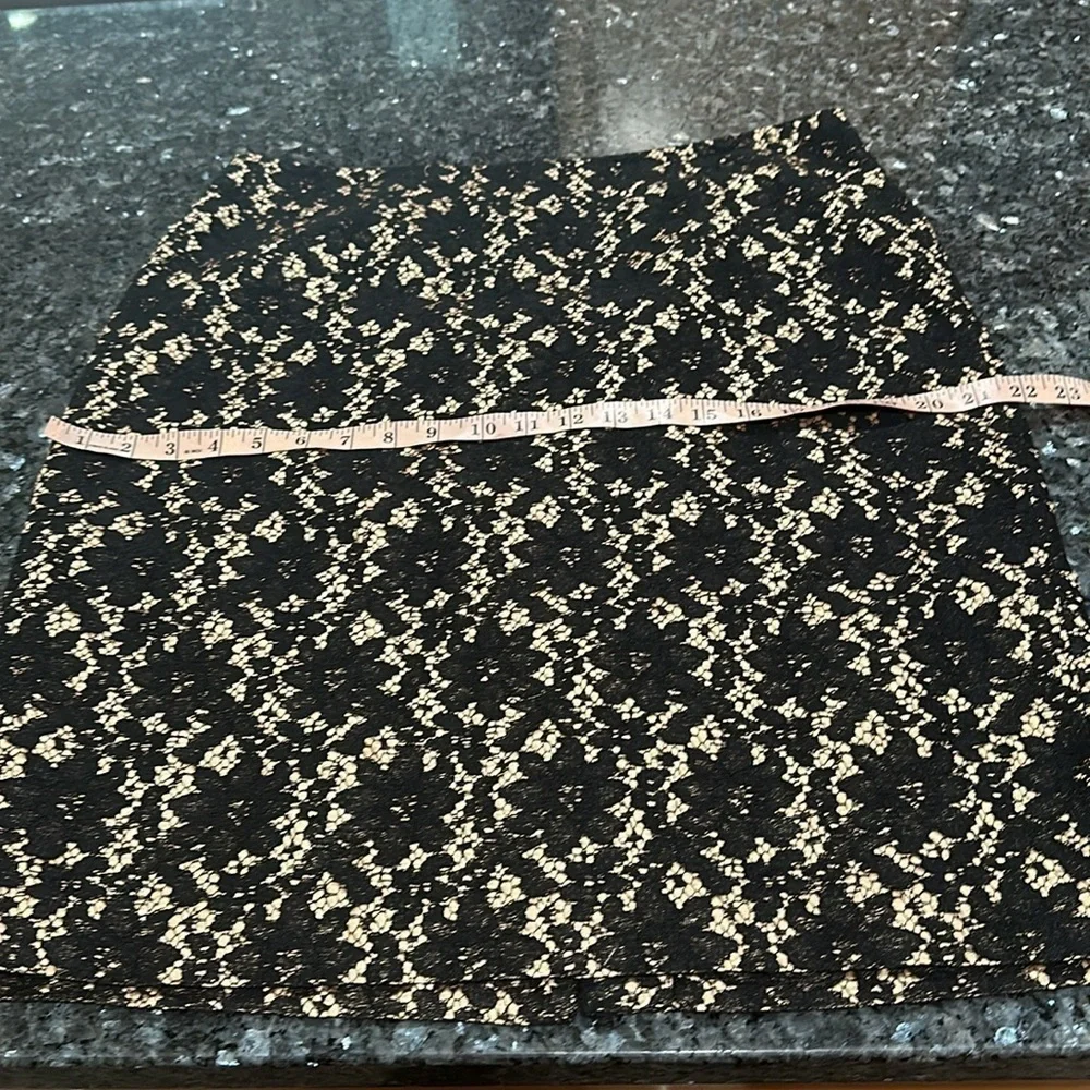 Talbots lace pencil skirt